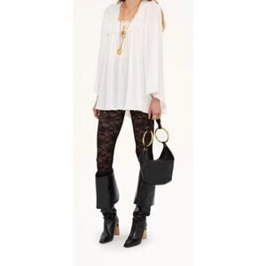 SMALL BRACELET HANDBAG IN SUEDE LEATHER